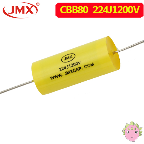 軸向穿心無感IGBT吸收<font color='red'>薄膜電容</font>器 224J1200V 0.22UF 18X36